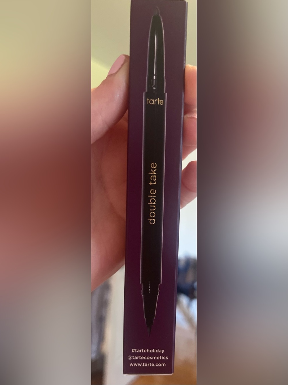 Tarte Double Take Dual-Ended Waterproof Liquid and Gel Pencil Eyeliner — Black - Picture 3 of 11
